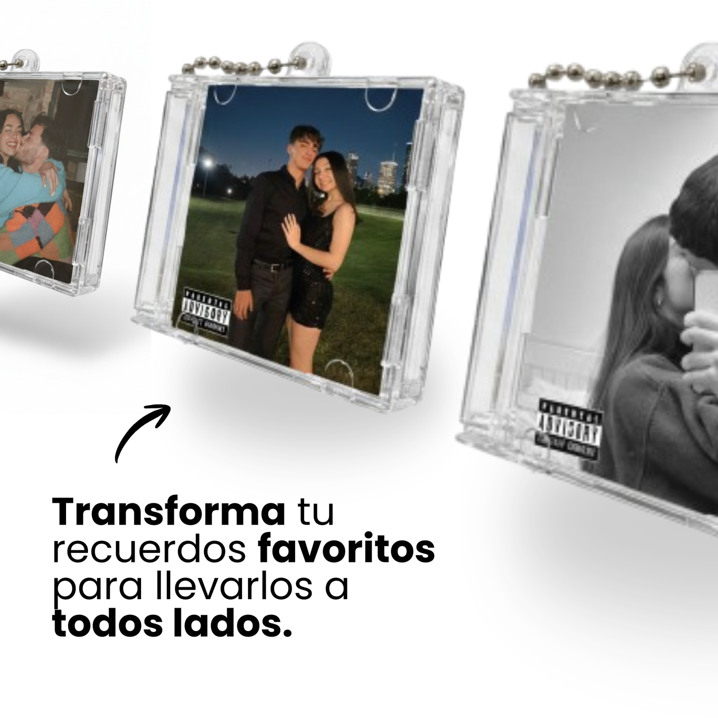 Llavero CD Personalizado con Album o Playlist NFC